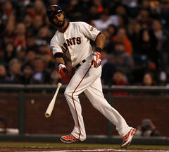 San Francisco Giants' Angel Pagan says he's 'ahead of schedule'